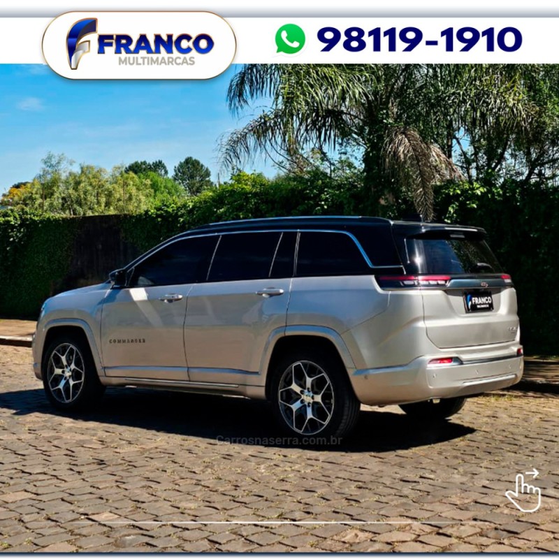 COMMANDER 1.3 OVERLAND T270 16V 4X2 TURBO FLEX 4P AUTOMÁTICO - 2023 - VACARIA