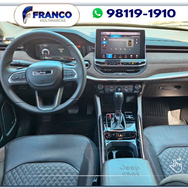 COMMANDER 1.3 OVERLAND T270 16V 4X2 TURBO FLEX 4P AUTOMÁTICO - 2023 - VACARIA