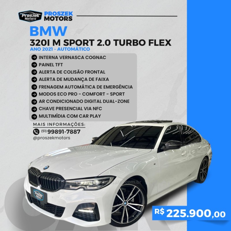 320I 2.0 M SPORT 16V TURBO GASOLINA 4P AUTOMÁTICO