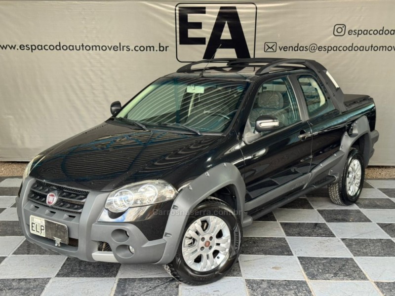 strada 1.8 mpi adventure locker e.torq cd 16v flex 2p manual 2010 nova prata