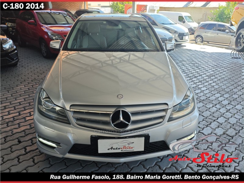 C 180 1.6 CGI SPORT 16V TURBO GASOLINA 4P AUTOMÁTICO - 2014 - BENTO GONçALVES