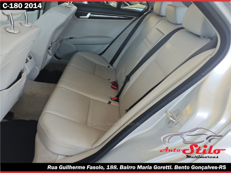 C 180 1.6 CGI SPORT 16V TURBO GASOLINA 4P AUTOMÁTICO - 2014 - BENTO GONçALVES