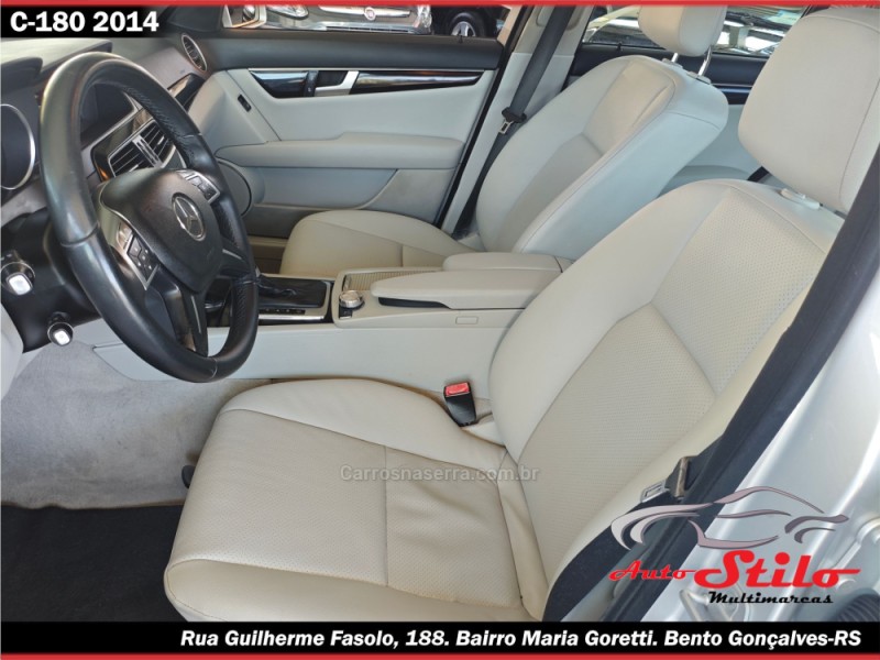 C 180 1.6 CGI SPORT 16V TURBO GASOLINA 4P AUTOMÁTICO - 2014 - BENTO GONçALVES
