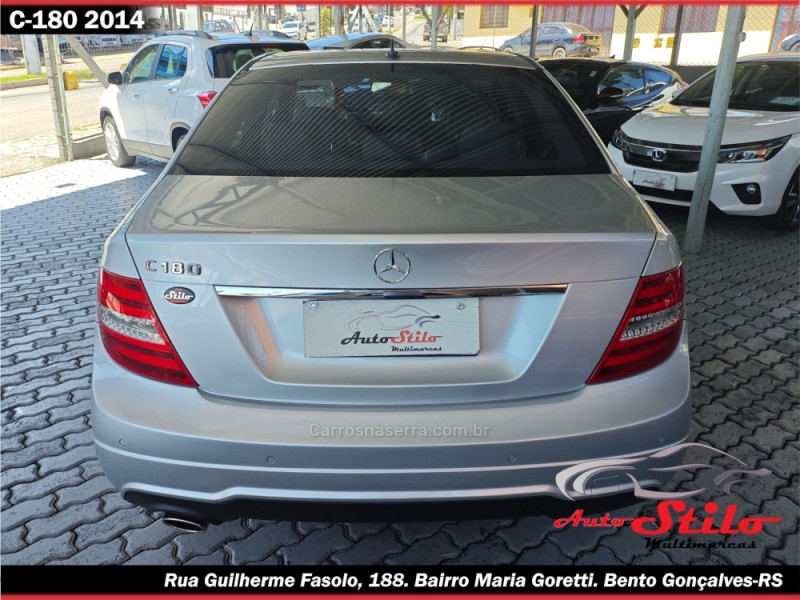 C 180 1.6 CGI SPORT 16V TURBO GASOLINA 4P AUTOMÁTICO - 2014 - BENTO GONçALVES