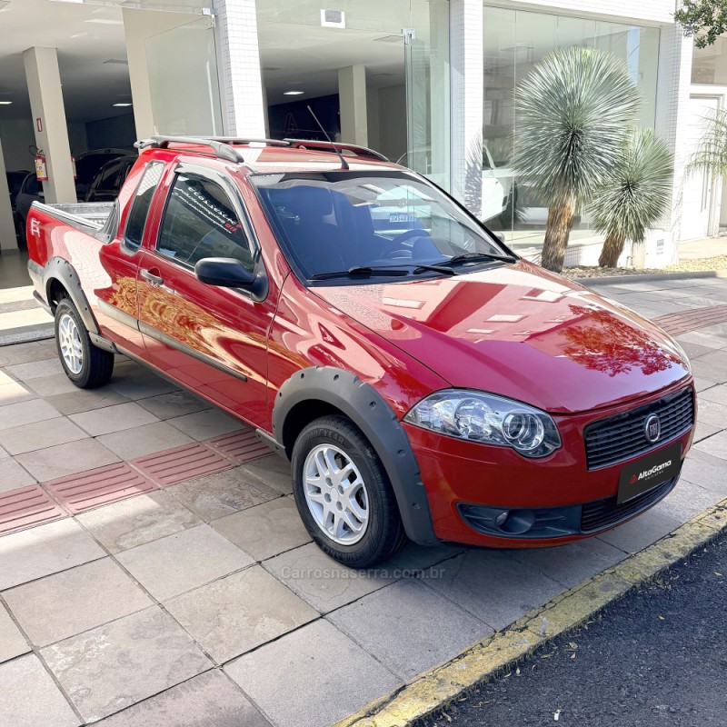 STRADA 1.6 MPI TREKKING CE 16V FLEX 2P MANUAL - 2009 - FLORES DA CUNHA
