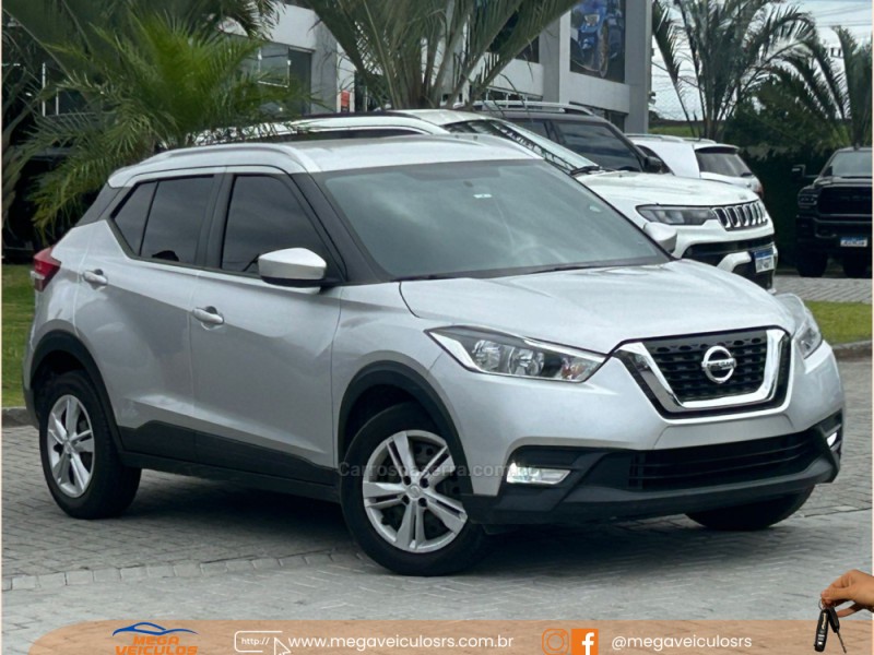 kicks 1.6 16v flex s xtronic 4p automatico 2019 bento goncalves