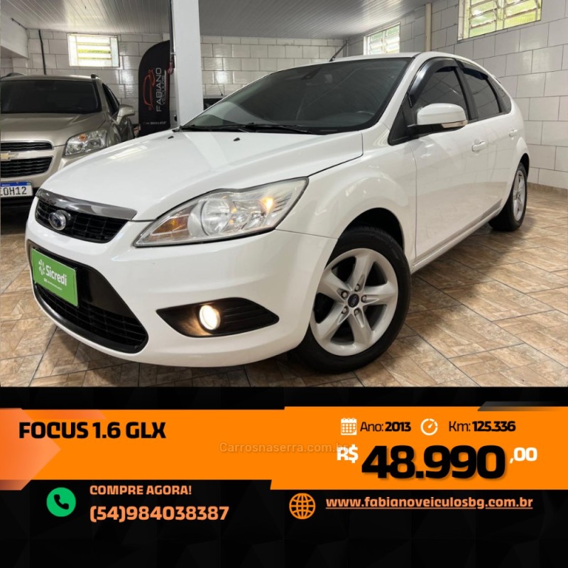 FOCUS 1.6 GLX 16V FLEX 4P MANUAL