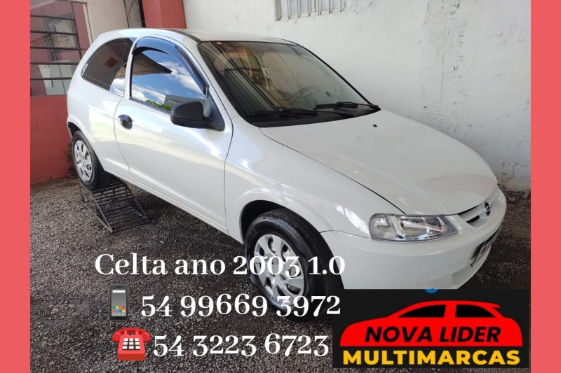 celta 1.0 mpfi 8v gasolina 2p manual 2003 caxias do sul