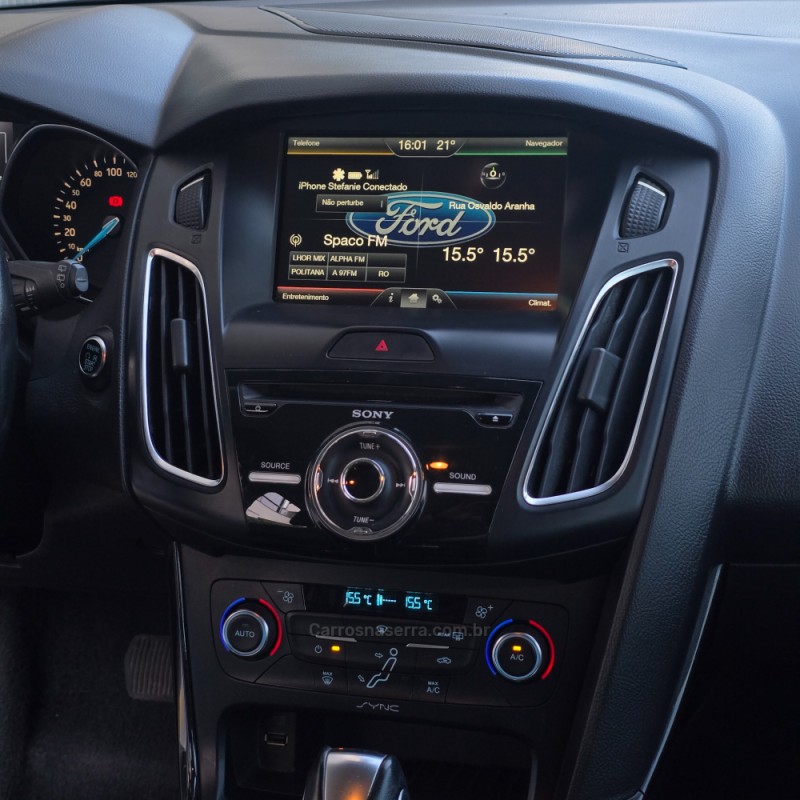 FOCUS 2.0 TITANIUM 16V FLEX 4P AUTOMÁTICO - 2016 - BENTO GONçALVES