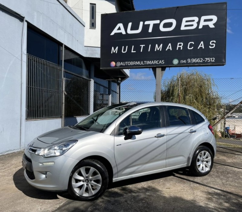 C3 1.6 EXCLUSIVE 16V FLEX 4P MANUAL - 2014 - CAXIAS DO SUL