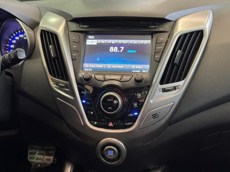 VELOSTER 1.6 16V GASOLINA 3P AUTOMÁTICO - 2013 - DOIS IRMãOS