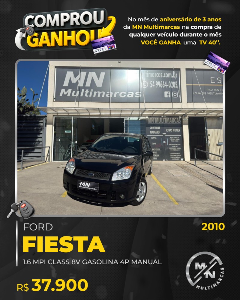 FIESTA 1.6 MPI CLASS 8V GASOLINA 4P MANUAL