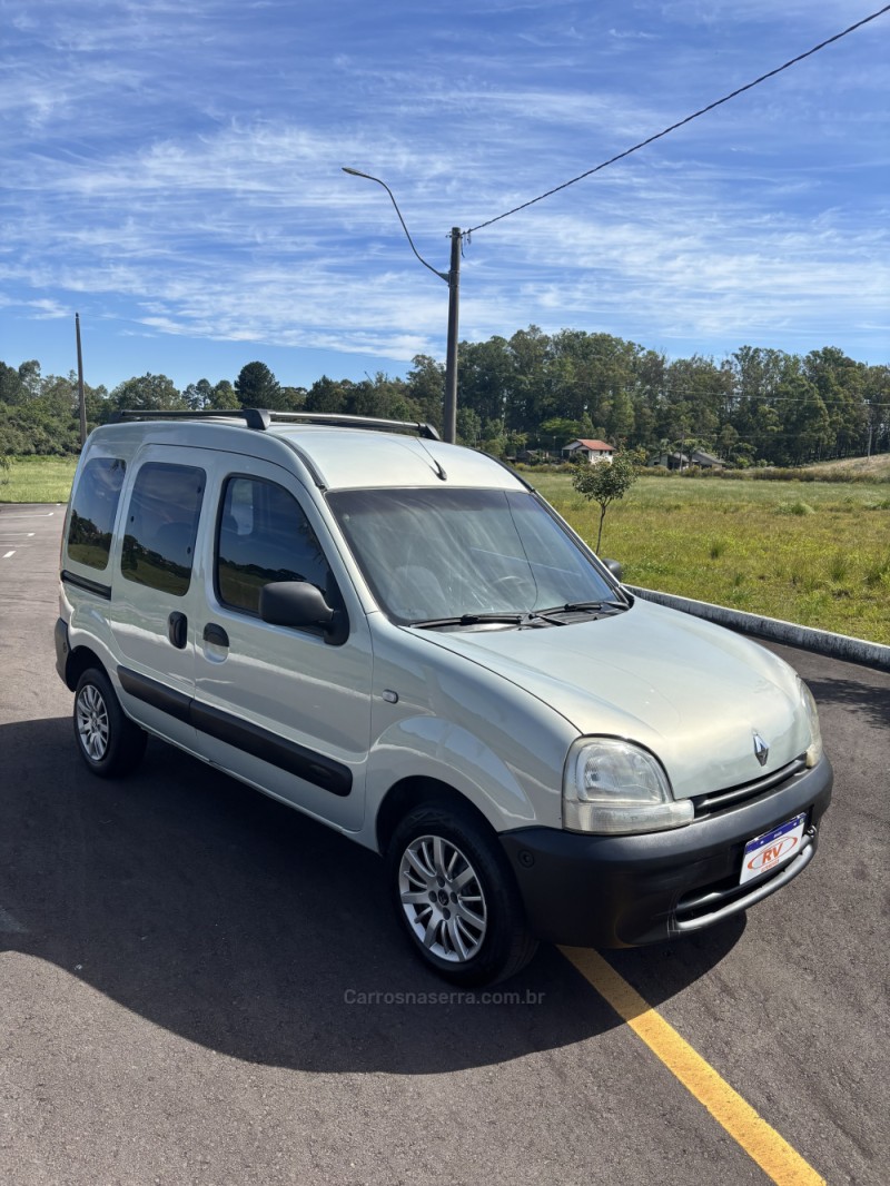 KANGOO 1.6 AUTHENTIQUE 16V GASOLINA 4P MANUAL - 2008 - CARLOS BARBOSA