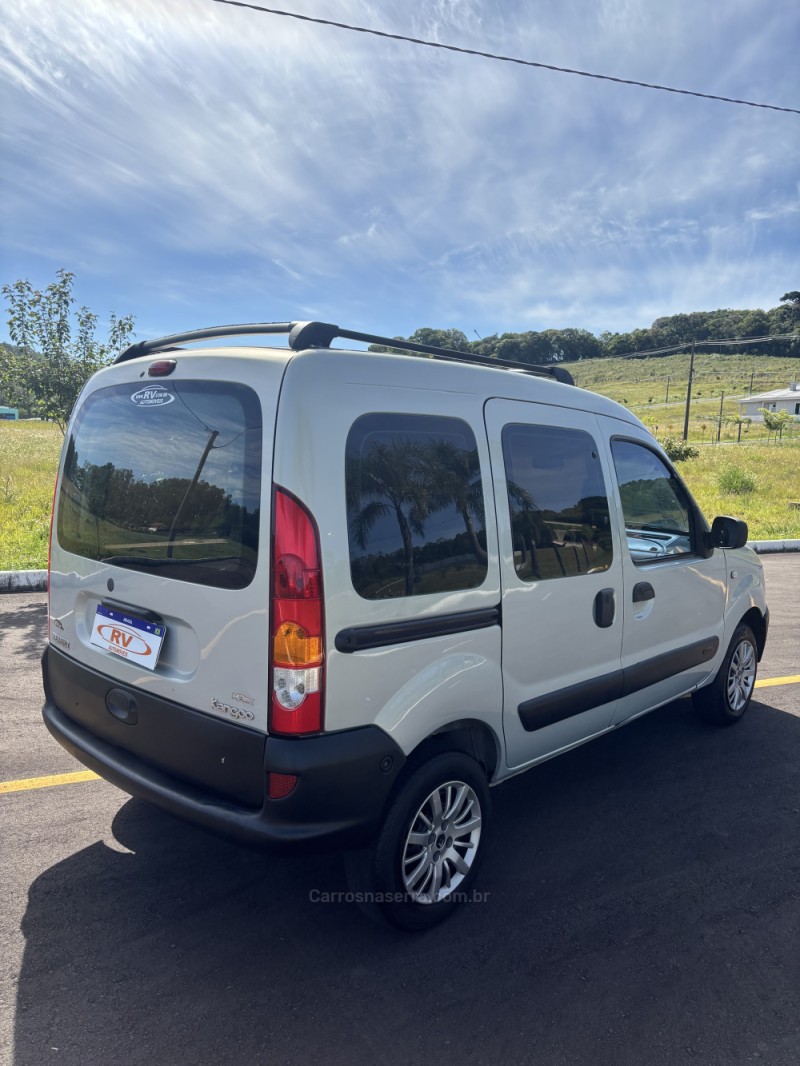 KANGOO 1.6 AUTHENTIQUE 16V GASOLINA 4P MANUAL - 2008 - CARLOS BARBOSA