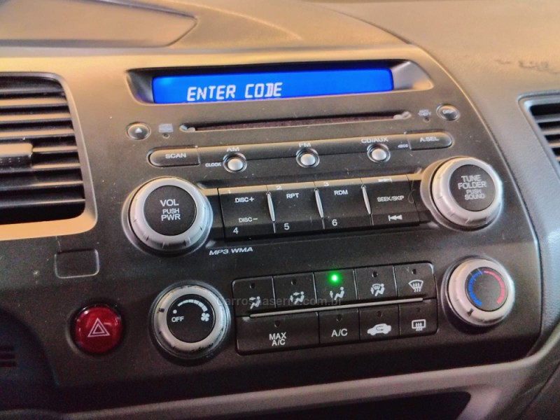 CIVIC 1.8 LXS 16V FLEX 4P MANUAL - 2009 - NOVO HAMBURGO