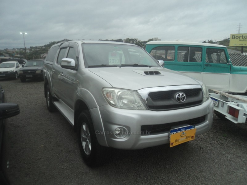 hilux 3.0 srv 4x4 cd 16v turbo intercooler diesel 4p automatico 2010 farroupilha