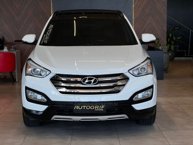 SANTA FÉ 3.5 MPFI GLS 7 LUGARES V6 24V 285CV GASOLINA 4P AUTOMÁTICO - 2015 - CAMPO BOM