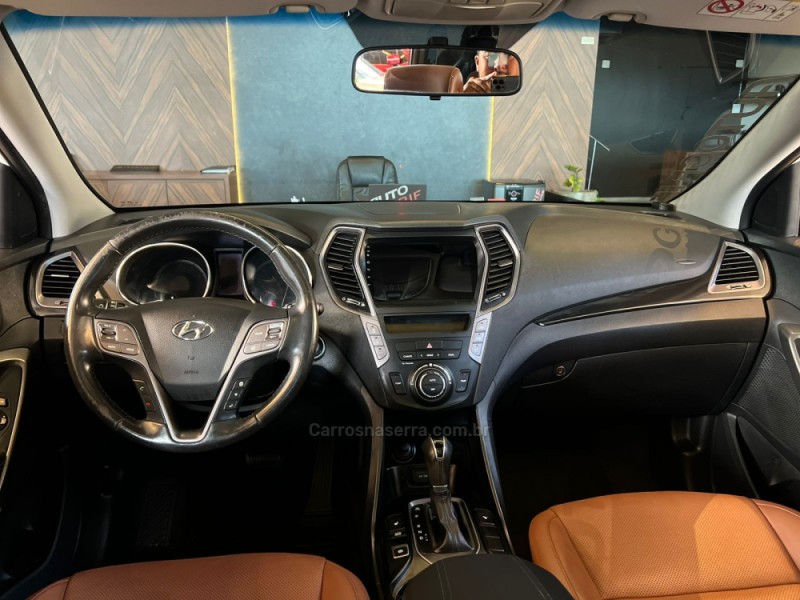 SANTA FÉ 3.5 MPFI GLS 7 LUGARES V6 24V 285CV GASOLINA 4P AUTOMÁTICO - 2015 - CAMPO BOM
