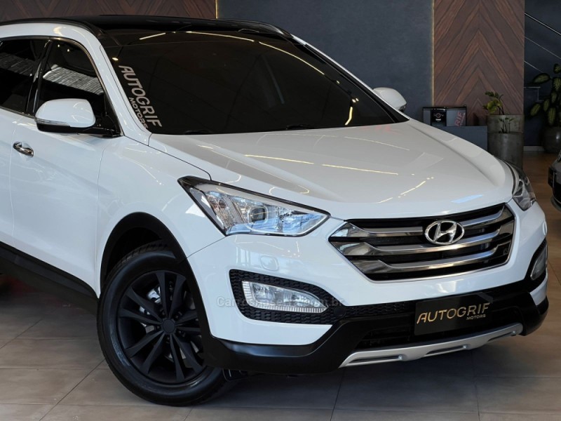 SANTA FÉ 3.5 MPFI GLS 7 LUGARES V6 24V 285CV GASOLINA 4P AUTOMÁTICO - 2015 - CAMPO BOM