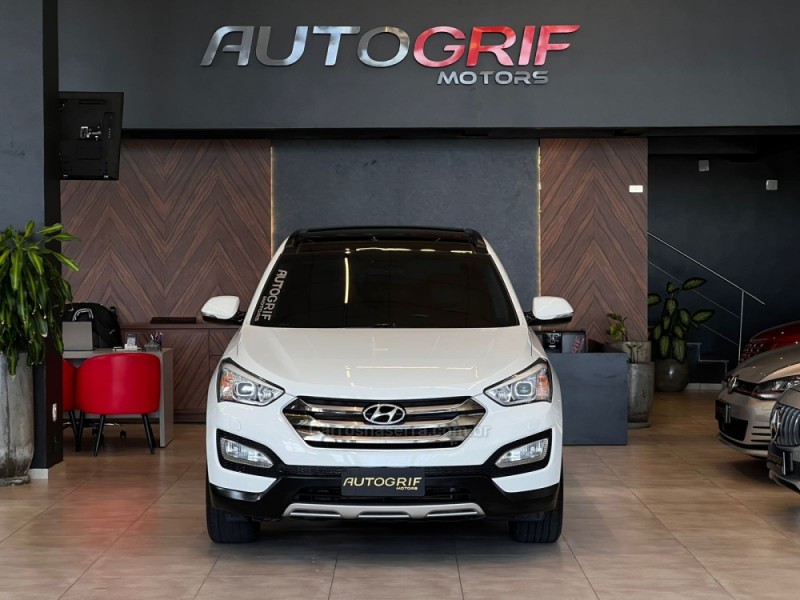 SANTA FÉ 3.5 MPFI GLS 7 LUGARES V6 24V 285CV GASOLINA 4P AUTOMÁTICO - 2015 - CAMPO BOM