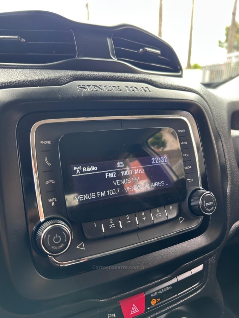 RENEGADE 1.8 16V FLEX SPORT 4P AUTOMÁTICO - 2016 - VENâNCIO AIRES