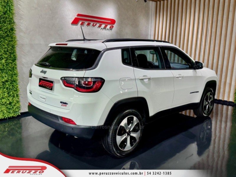 COMPASS 2.0 16V DIESEL LONGITUDE 4X4 AUTOMÁTICO - 2017 - NOVA PRATA