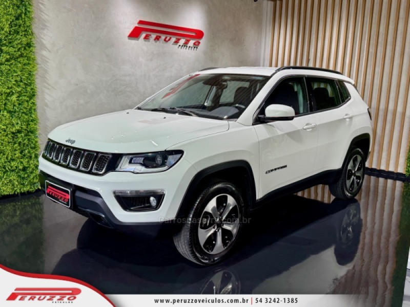 compass 2.0 16v diesel longitude 4x4 automatico 2017 nova prata