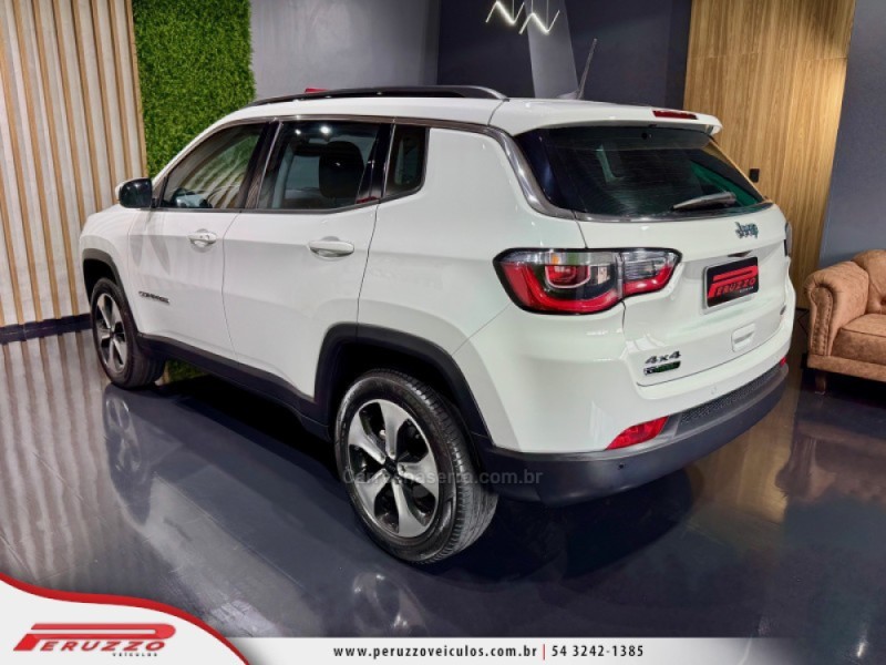 COMPASS 2.0 16V DIESEL LONGITUDE 4X4 AUTOMÁTICO - 2017 - NOVA PRATA