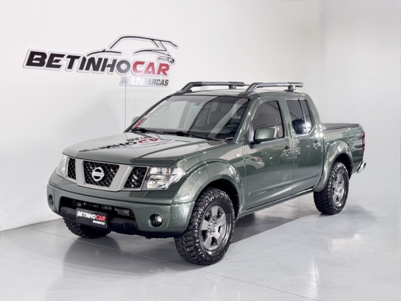 FRONTIER 2.5 LE ATTACK 4X4 CD TURBO ELETRONIC DIESEL 4P AUTOMÁTICO - 2012 - ESTâNCIA VELHA