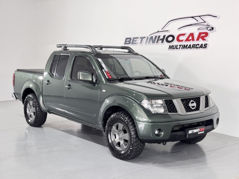 FRONTIER 2.5 LE ATTACK 4X4 CD TURBO ELETRONIC DIESEL 4P AUTOMÁTICO - 2012 - ESTâNCIA VELHA