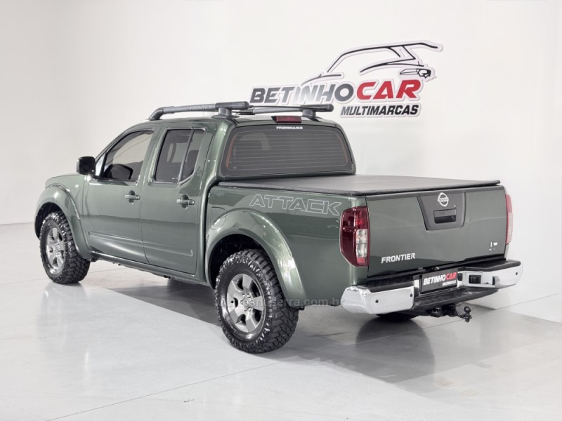 FRONTIER 2.5 LE ATTACK 4X4 CD TURBO ELETRONIC DIESEL 4P AUTOMÁTICO - 2012 - ESTâNCIA VELHA