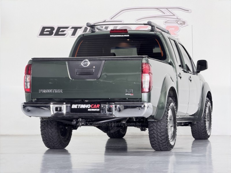 FRONTIER 2.5 LE ATTACK 4X4 CD TURBO ELETRONIC DIESEL 4P AUTOMÁTICO - 2012 - ESTâNCIA VELHA
