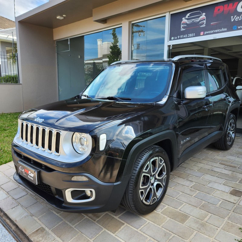 renegade 1.8 16v flex limited 4p automatico 2018 bento goncalves