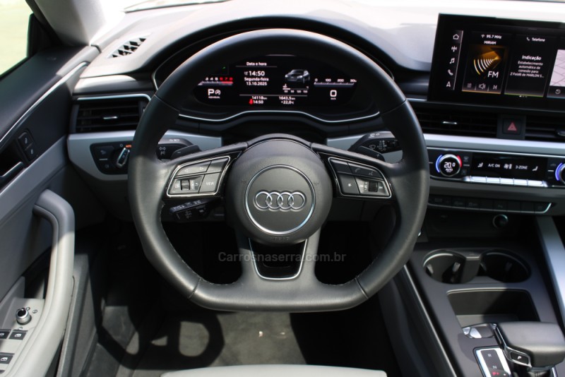 A5 2.0 TFSI SPORTBACK S LINE GASOLINA 4P AUTOMÁTICO - 2023 - CAXIAS DO SUL