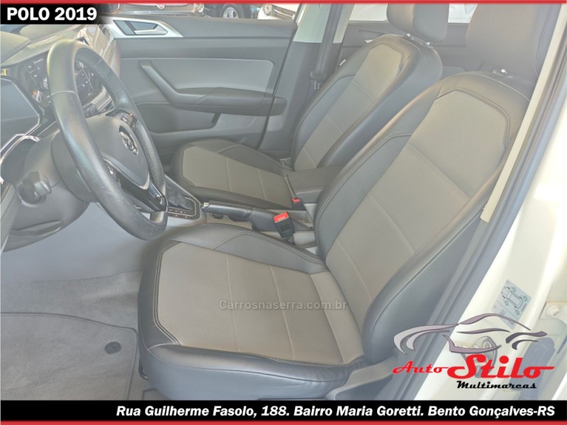 POLO 1.0	200 TSI HIGHLINE AUTOMÁTICO  - 2019 - BENTO GONçALVES