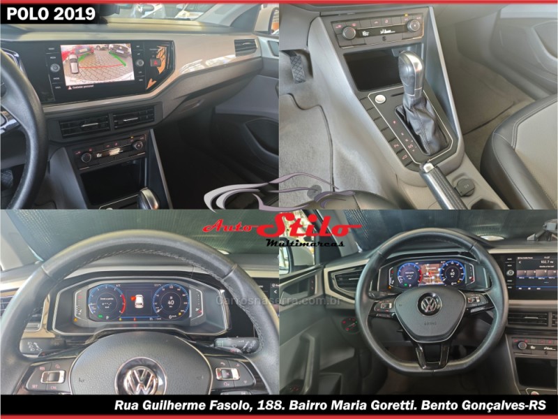 POLO 1.0	200 TSI HIGHLINE AUTOMÁTICO  - 2019 - BENTO GONçALVES