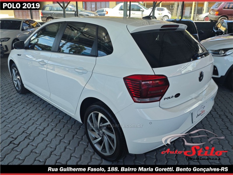 POLO 1.0	200 TSI HIGHLINE AUTOMÁTICO  - 2019 - BENTO GONçALVES