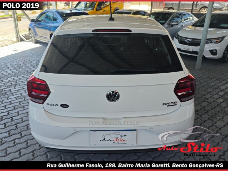 POLO 1.0	200 TSI HIGHLINE AUTOMÁTICO  - 2019 - BENTO GONçALVES