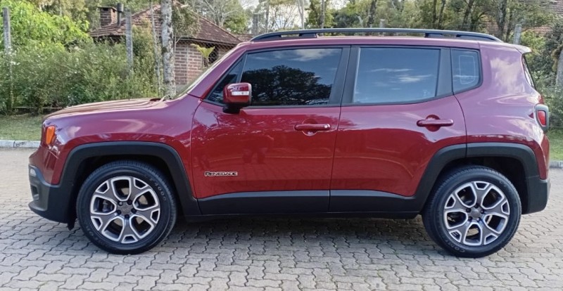 RENEGADE 1.8 16V FLEX LONGITUDE 4P AUTOMÁTICO - 2018 - CANELA