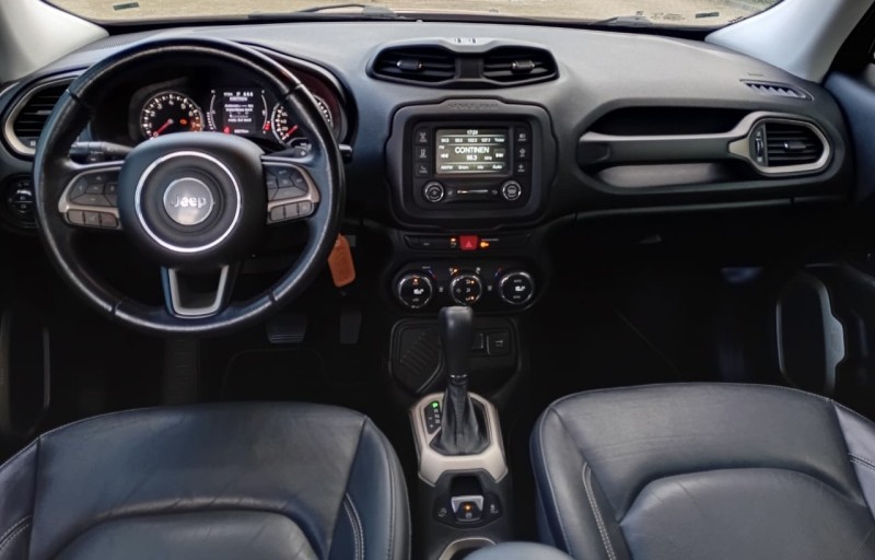 RENEGADE 1.8 16V FLEX LONGITUDE 4P AUTOMÁTICO - 2018 - CANELA