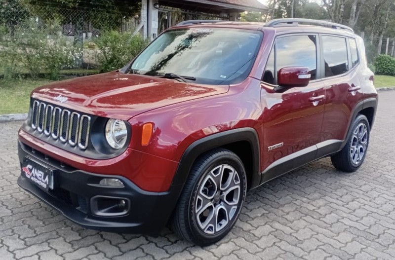 renegade 1.8 16v flex longitude 4p automatico 2018 canela
