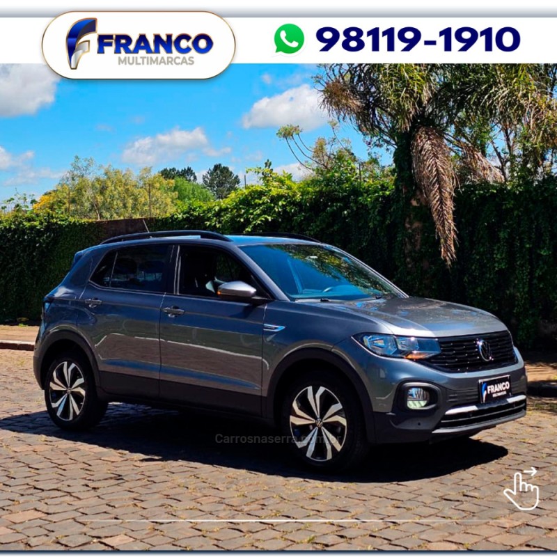 T-CROSS 1.0 COMFORTLINE TSI FLEX 4P AUTOMÁTICO - 2022 - VACARIA