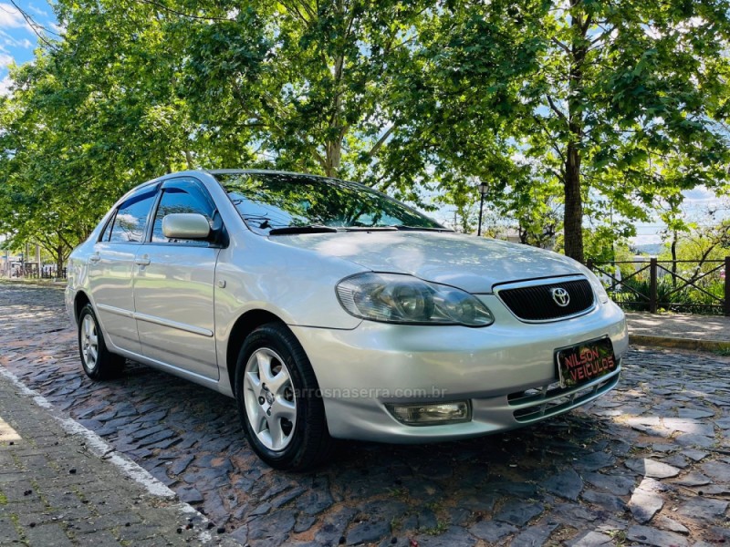 COROLLA 1.8 SE-G 16V GASOLINA 4P AUTOMÁTICO - 2003 - NOVO HAMBURGO