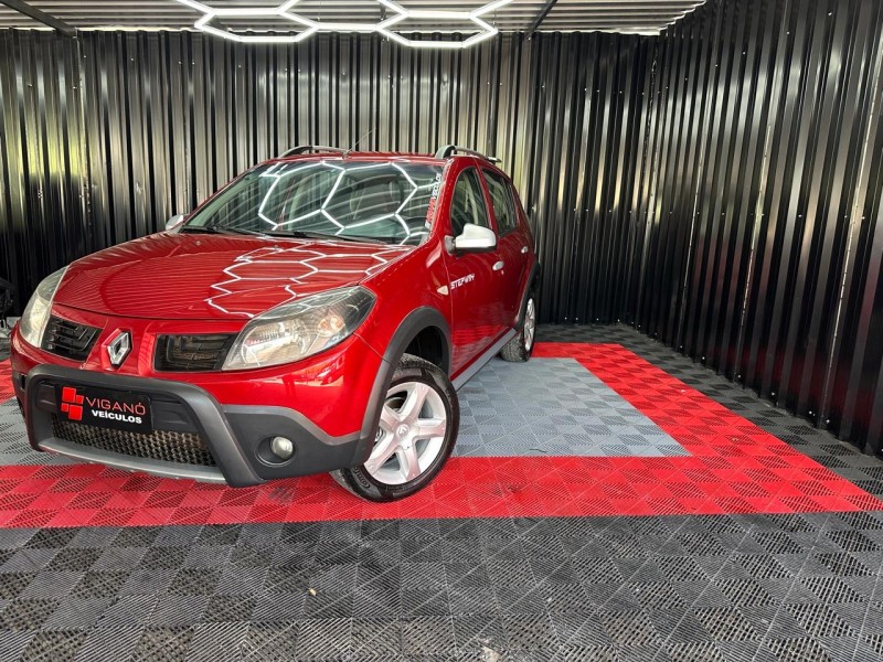 sandero 1.6 stepway 16v dynamique flex 4p manual 2011 caxias do sul