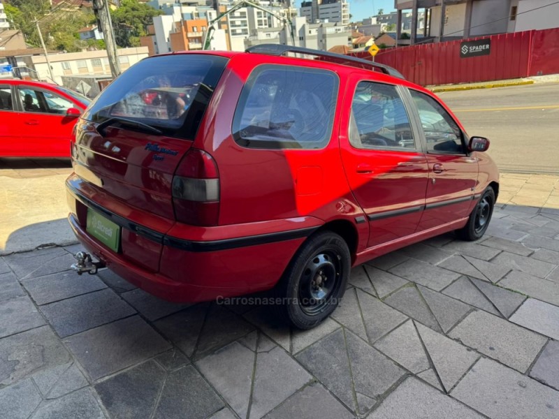 PALIO 1.6 MPI SPORT WEEKEND 16V GASOLINA 4P MANUAL - 1998 - GARIBALDI