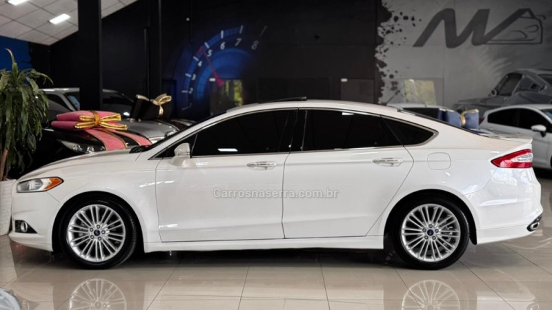 FUSION 2.0 TITANIUM FWD 16V GASOLINA 4P AUTOMÁTICO - 2014 - ESTâNCIA VELHA