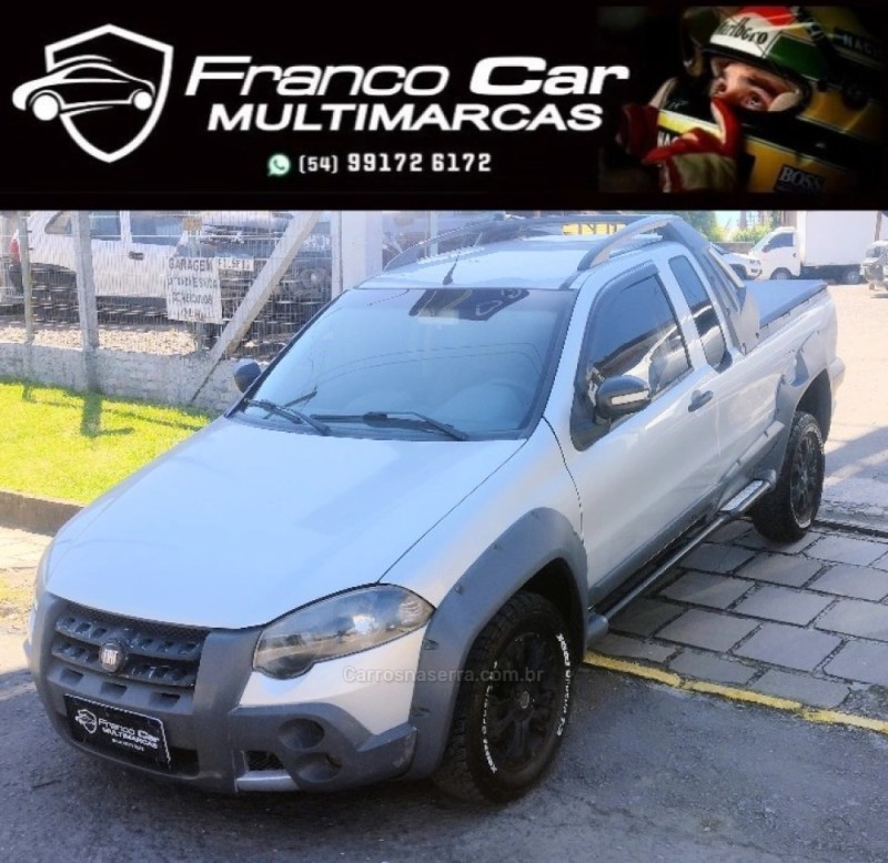 strada 1.8 mpi adventure ce 8v flex 2p manual 2009 caxias do sul