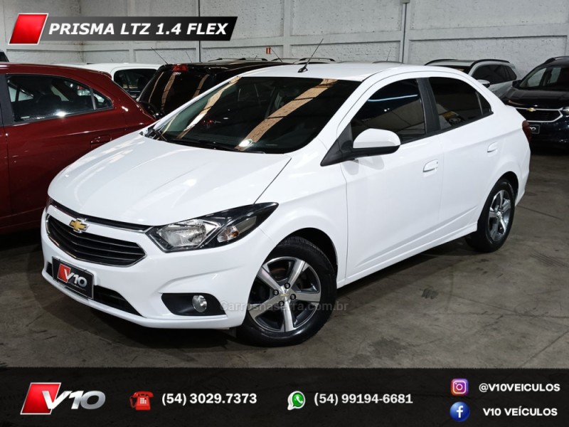 prisma 1.4 mpfi ltz 8v flex 4p manual 2017 caxias do sul