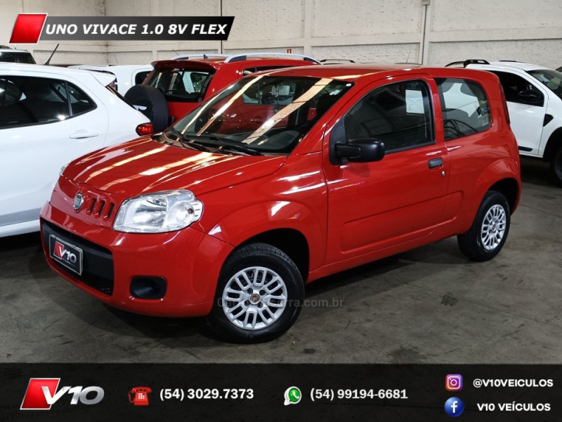 uno 1.0 vivace 8v flex 2p manual 2013 caxias do sul