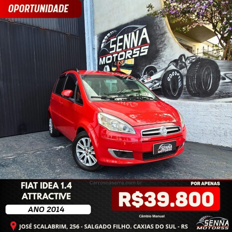 IDEA 1.4 MPI ATTRACTIVE 8V FLEX 4P MANUAL